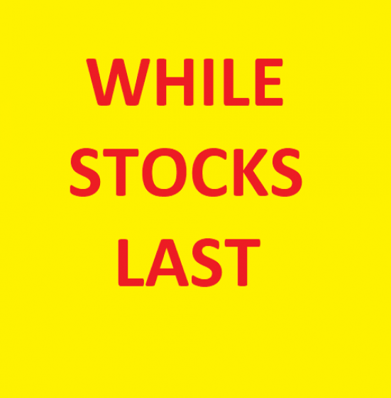 WHILE STOCKS LAST628